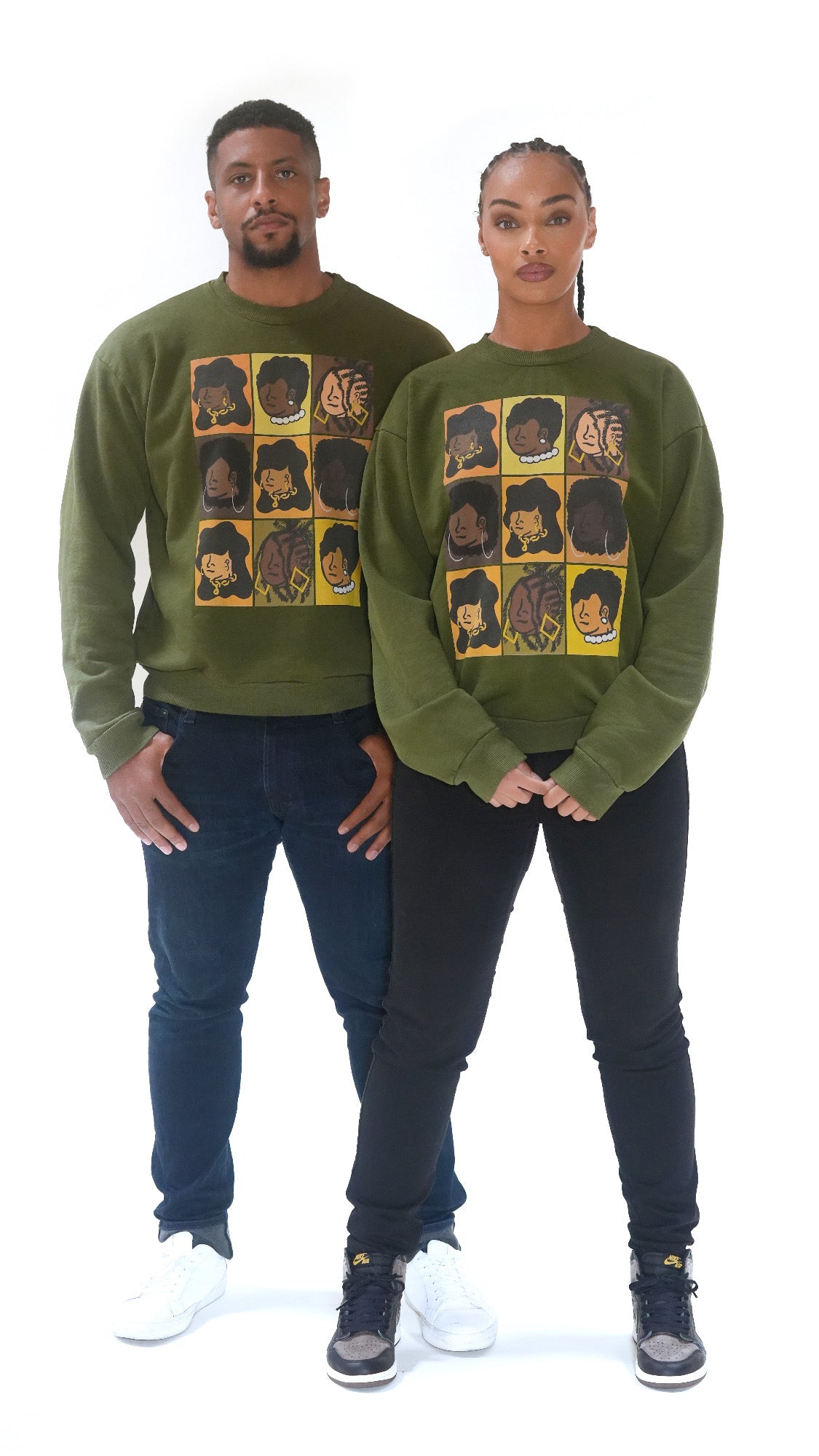 Reflection Unisex Crewneck Green